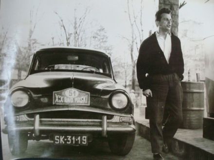 Krzysztof Komornicki – Simca Aronde.